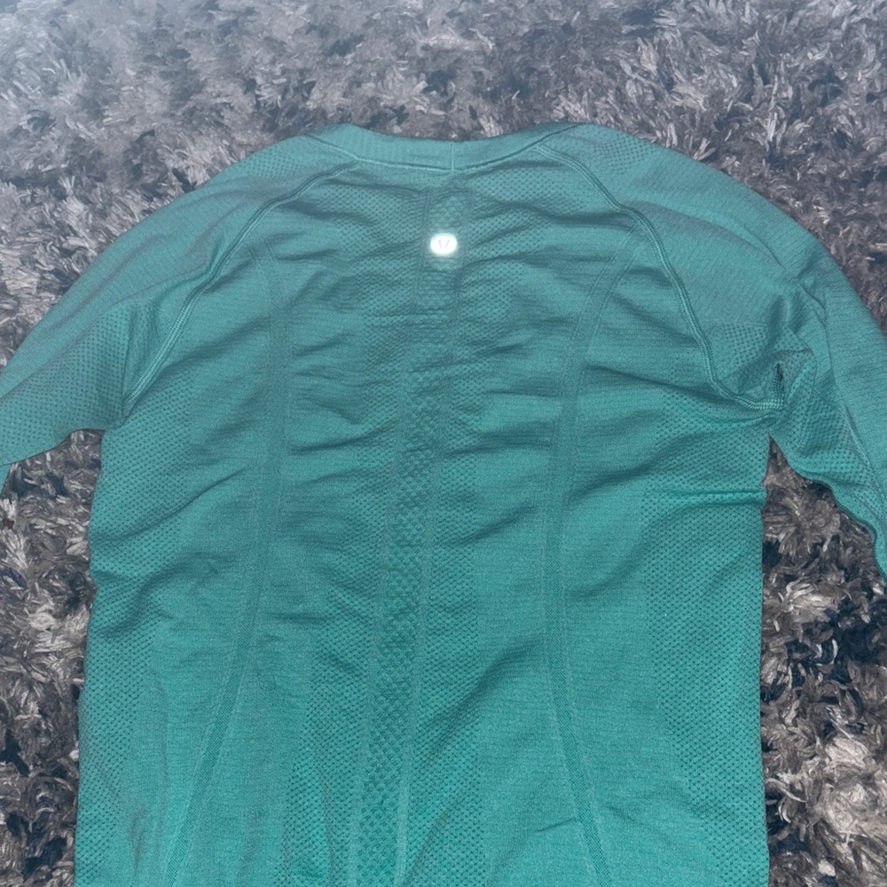 lululemon athletica Women's Green Crewneck Top